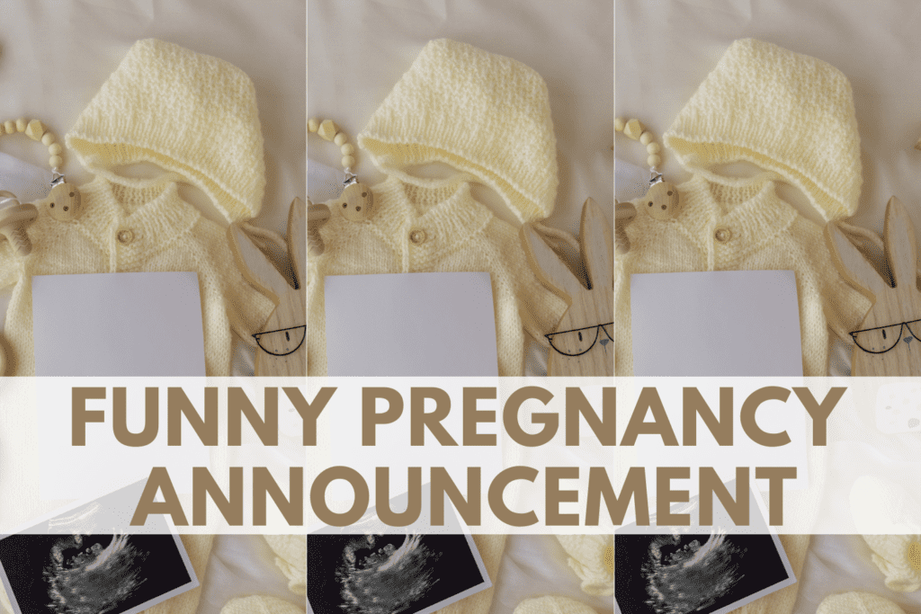 funny pregnancy announcement