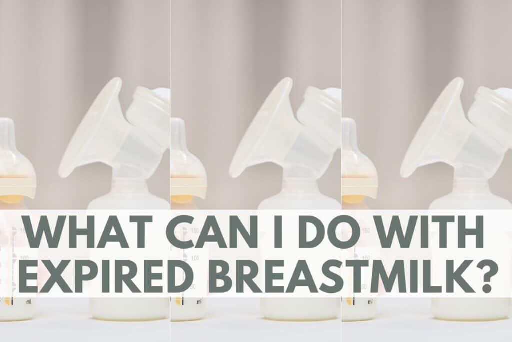 what to do with expired breastmilk