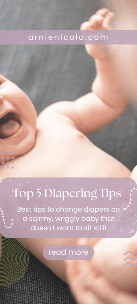 How To Change Diaper When Baby Keeps Rolling
