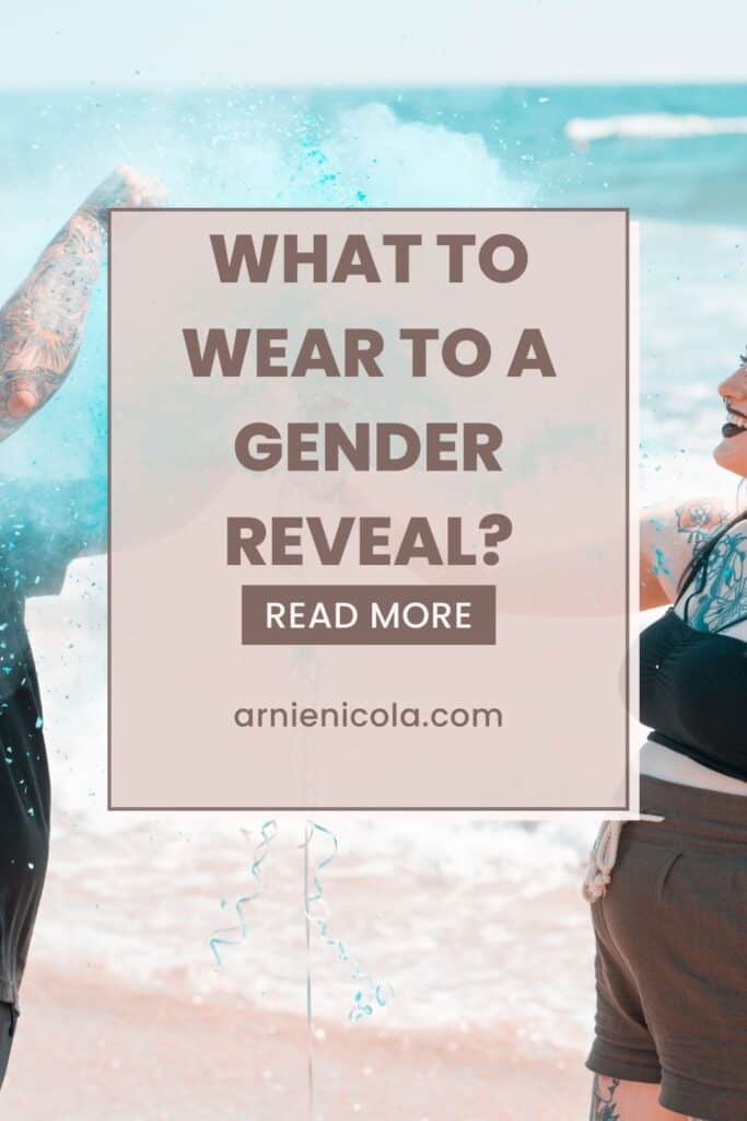 What color do you wear to a gender reveal party