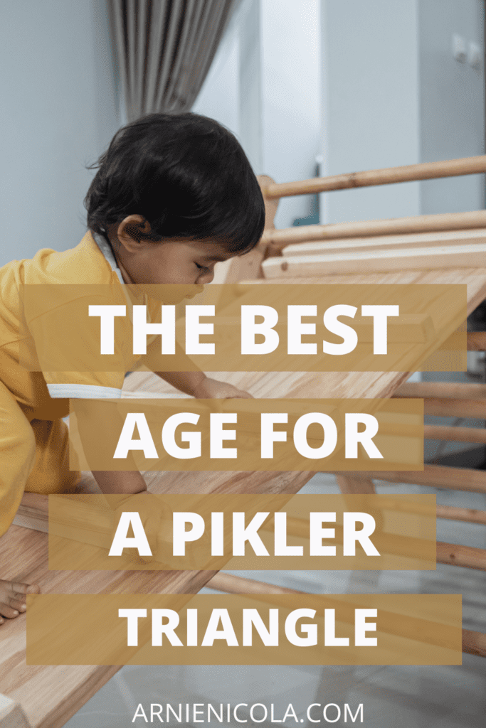 best age for a pikler triangle