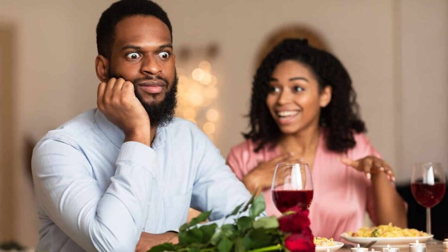 Black Couple On Unsuccessful Blind Date