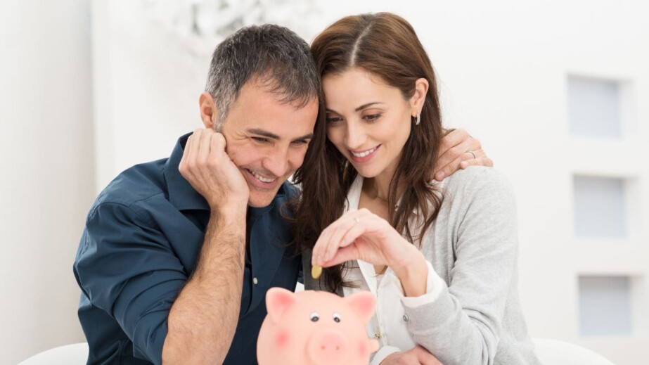 Couple Saving Money