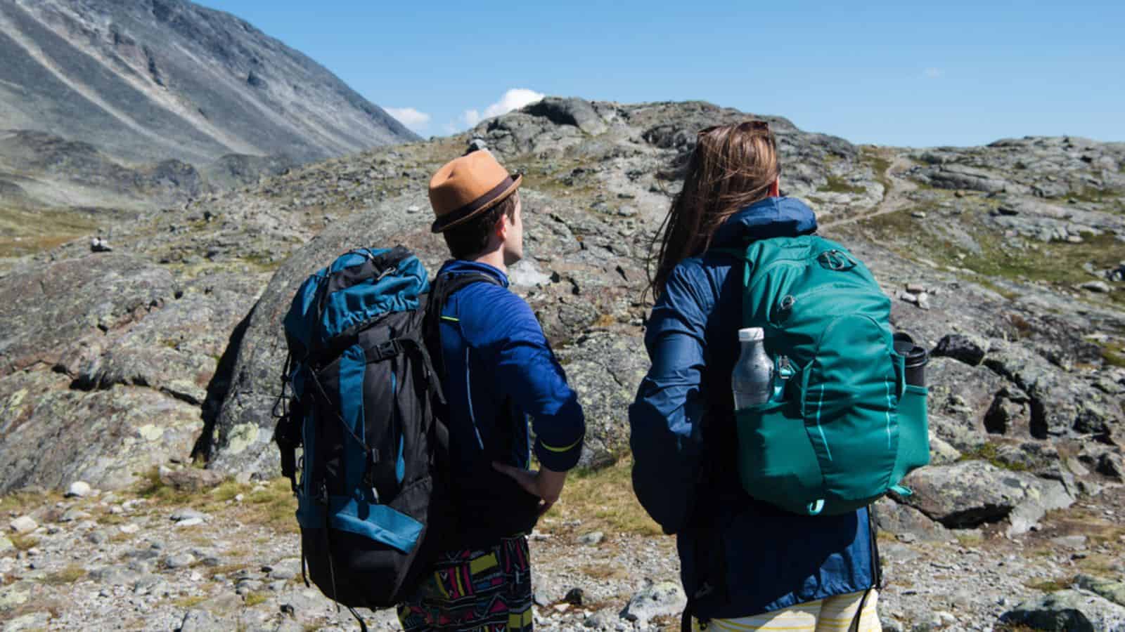 Hikers with Backpacks