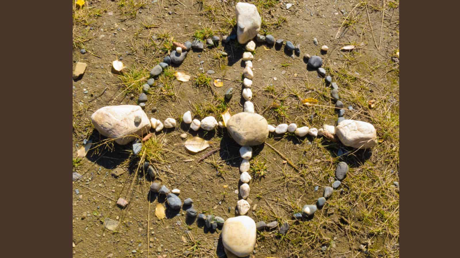 Native American Medicine Wheel or Sacred Hoop