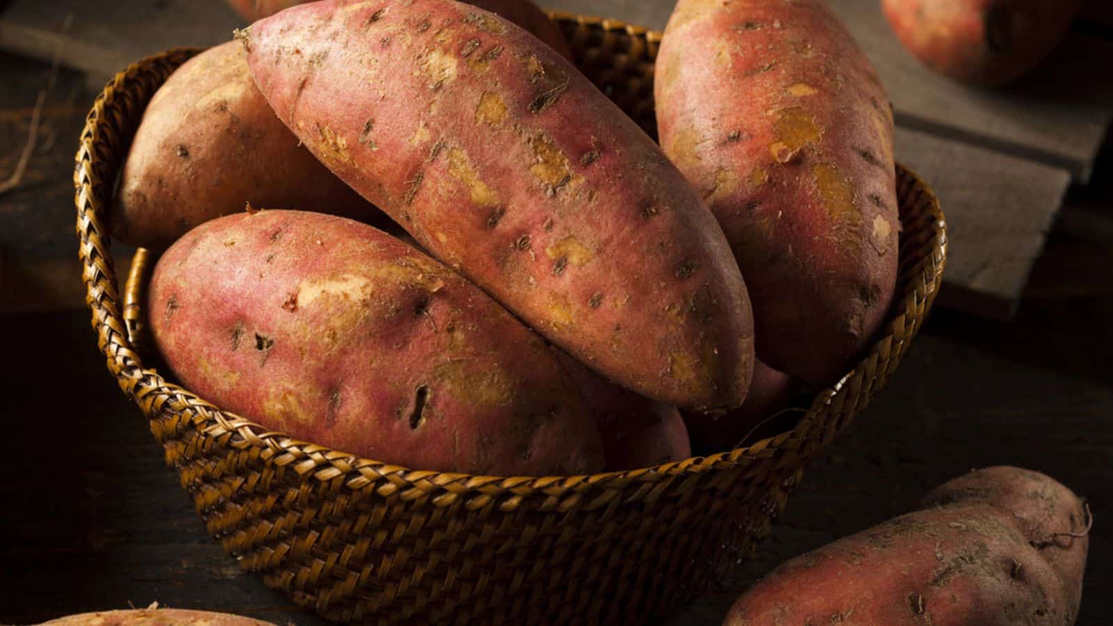 Organic Raw Sweet Potatoes