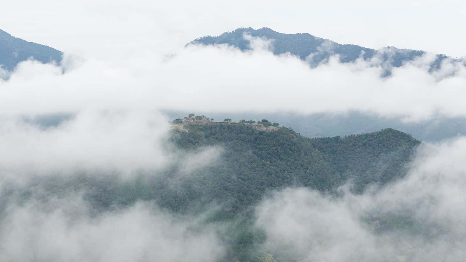 Takeda Castle and Sea of Cloud