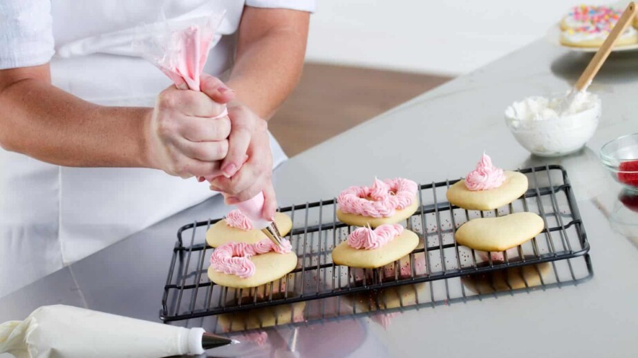 woman baking